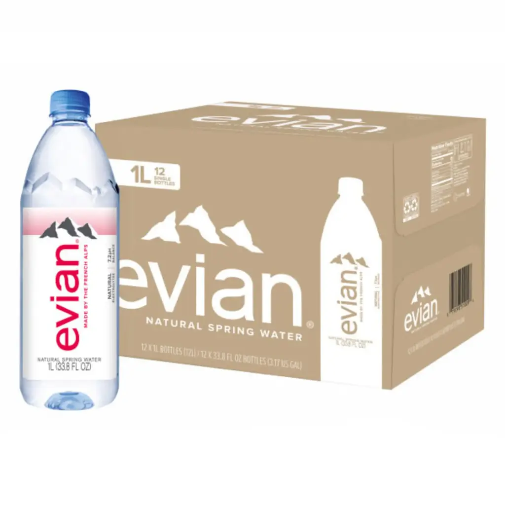 EVIAN SPRING WATER 1L/ 12CT (CAN)