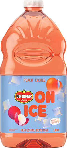 DEL MONTE ON ICE PEACH LYCHEE 1.89L