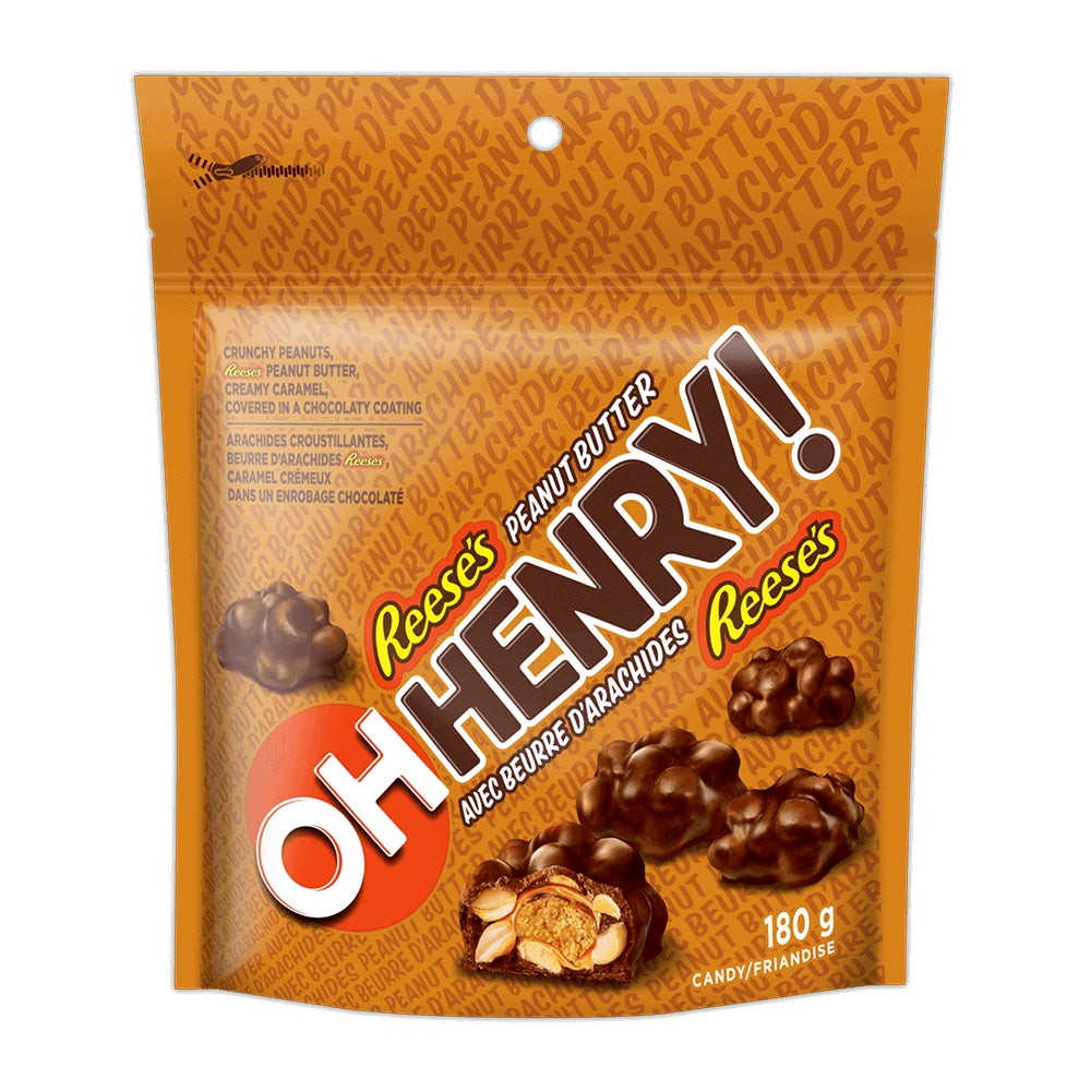 OH HENRY POUCH REESE'S PEANUT B. 180G