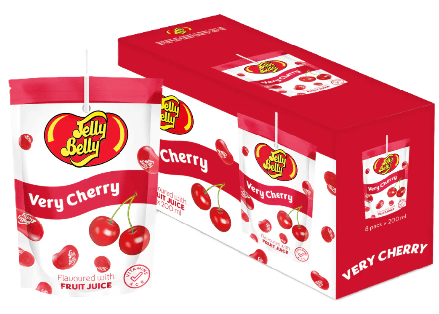 JELLY BELLY V. CHERRY POUNCH 8CT 200ML