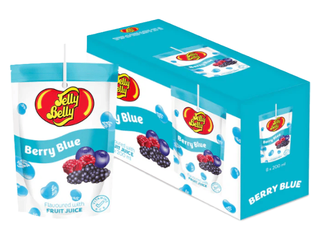 JELLY BELLY BERRY B. POUCH 8CT 200ML