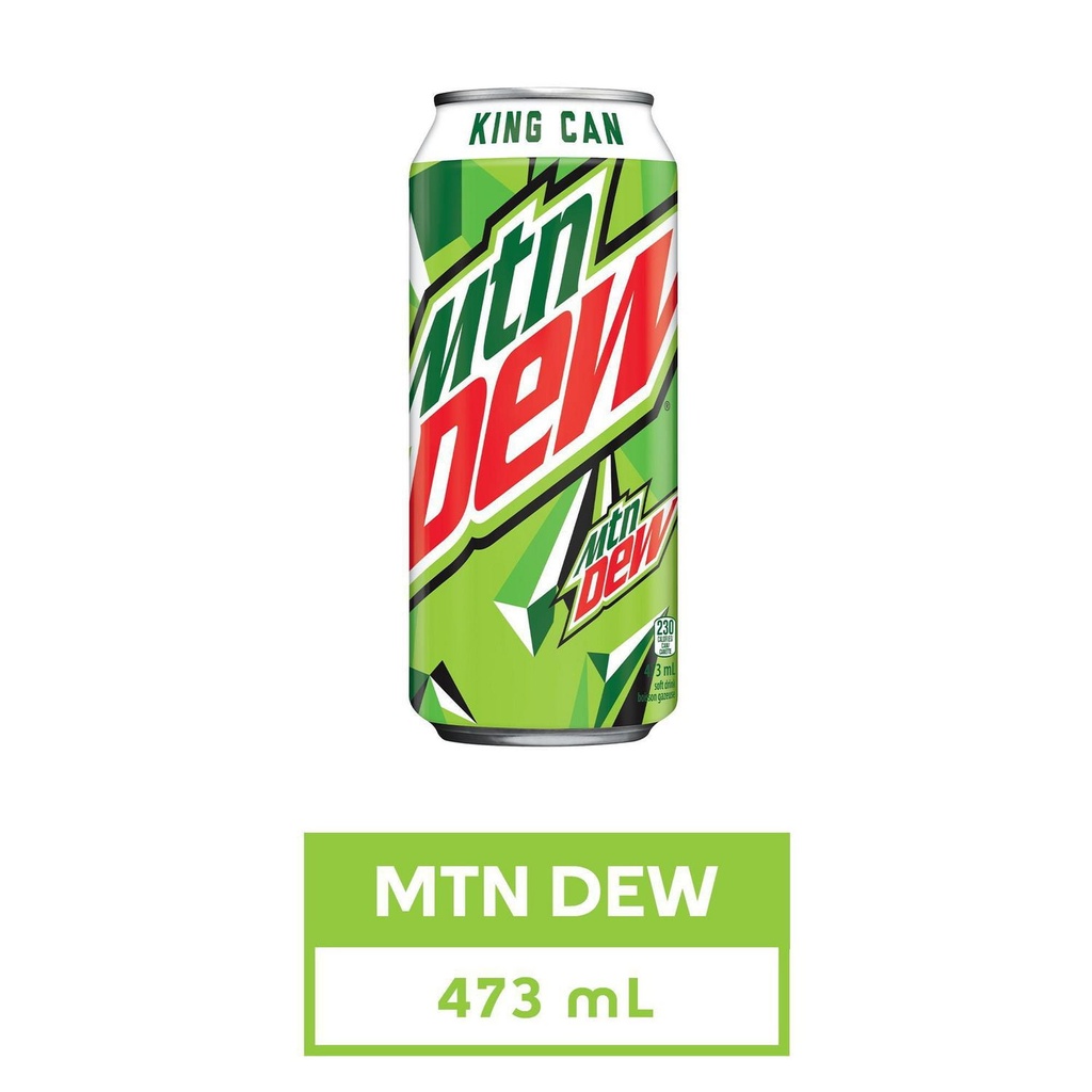 MTN DEW KING CANS 12CT/473ML