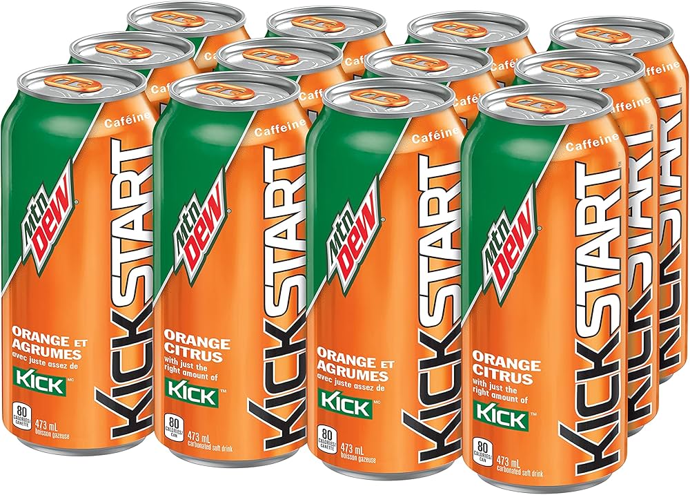 MTN DEW K.S ORANGE 12PK/473ML