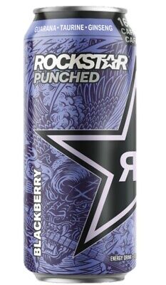 ROCKSTAR BLACKBERRY 12CT/473ML