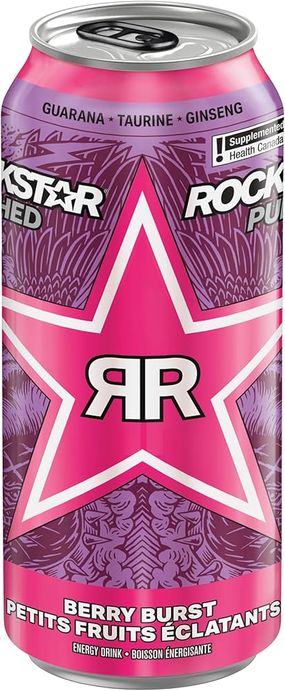 ROCKSTAR BERRY BURST 12CT/473ML