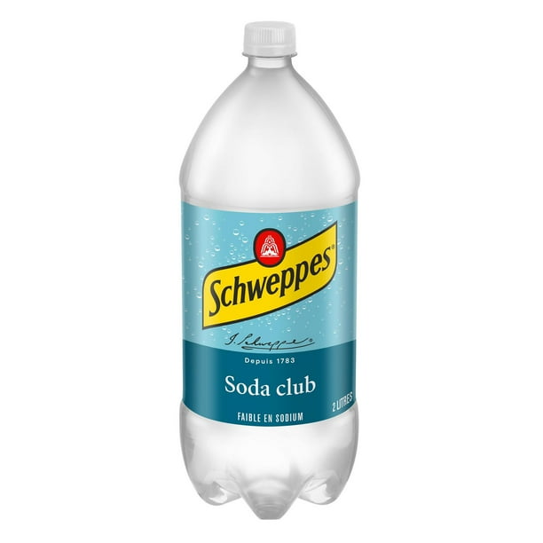 SCHWEPPES CLUB SODA BTL 2L