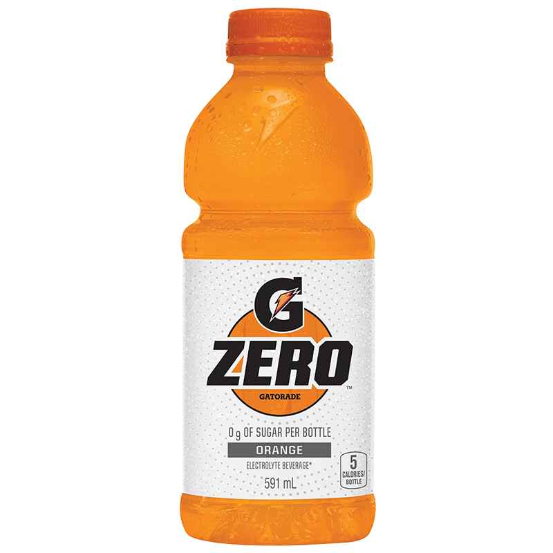 GATORADE ZERO ORANGE 591ML  (OLD)
