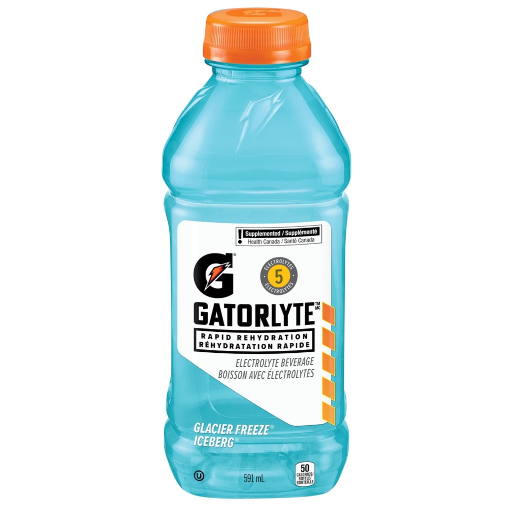 GATORLYTE GLACIER FREEZE 591ML  