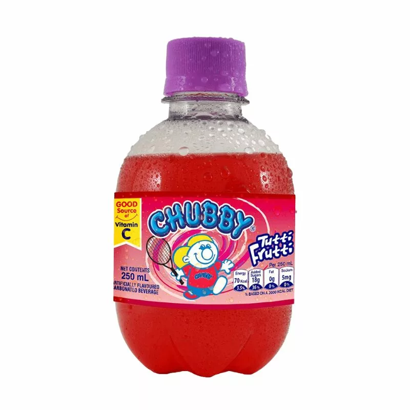 CHUBBY TUTTI FRUTTI 24X250ML