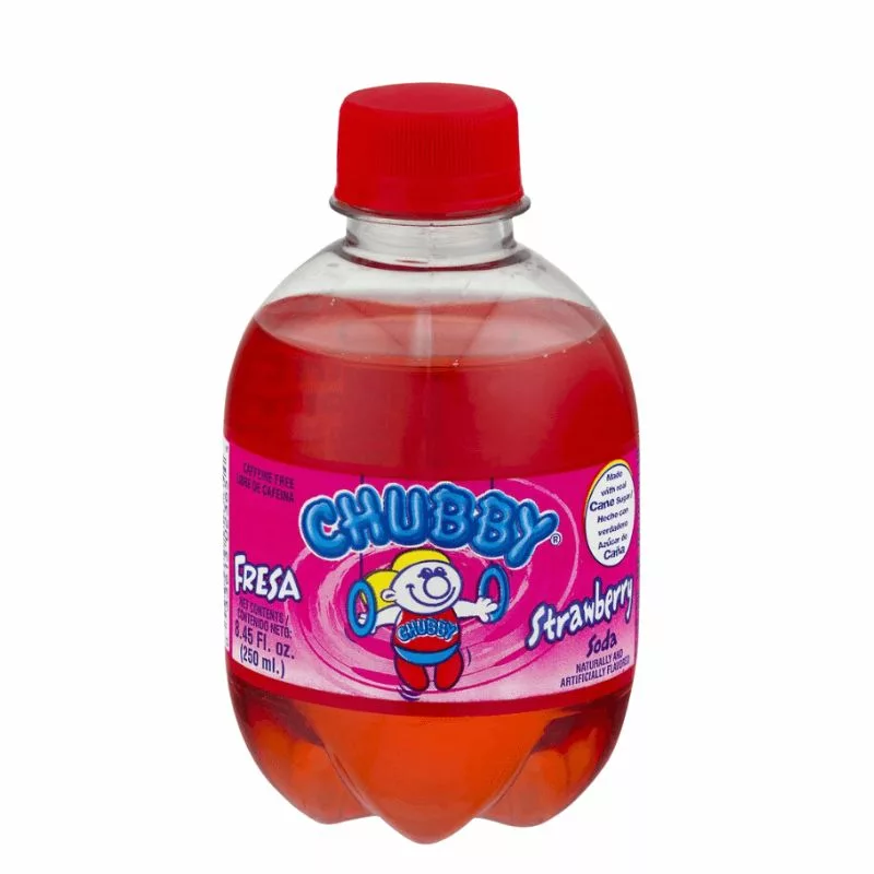 CHUBBY STRAWBERRY 24X250ML 