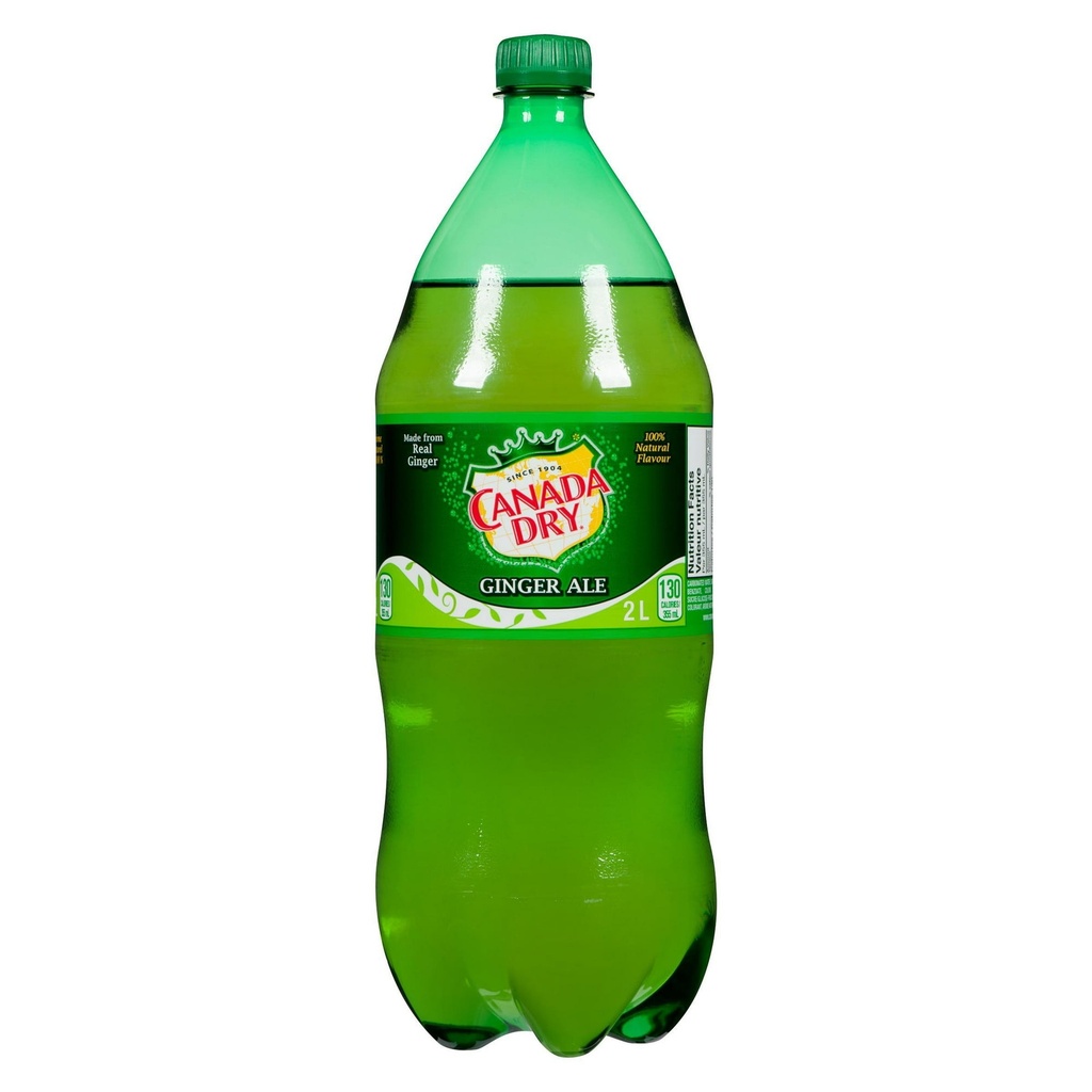 CANADA DRY DIET GINGER ALE BTL 2L 