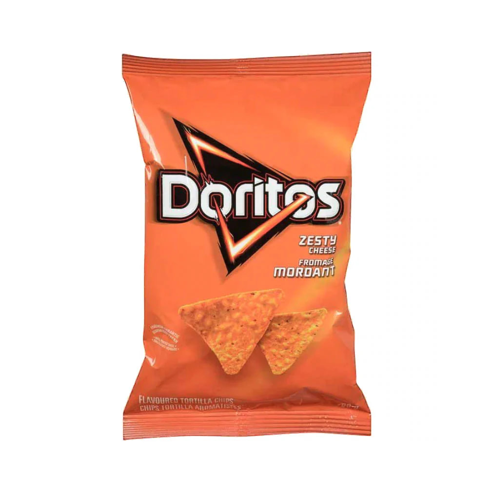 DORITOS ZESTY CHEESE 45G