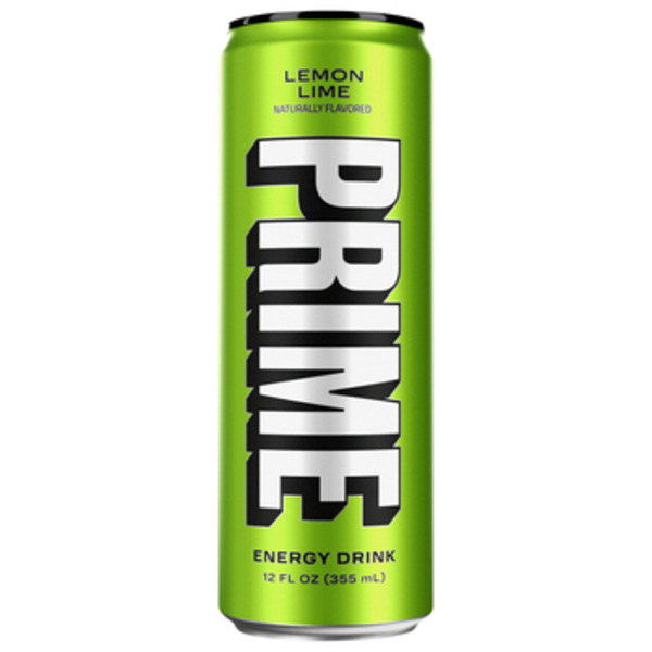 PRIME ENERGY DRINK LEMON-LIME 355ML 12/CT 