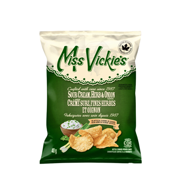 MISS VICKIE'S SOUR CREAM HERB & ONION 40g