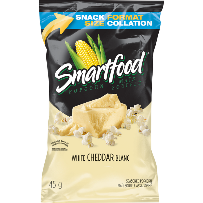 SMARTFOOD WHITE CHEDDAR 45G 36CT