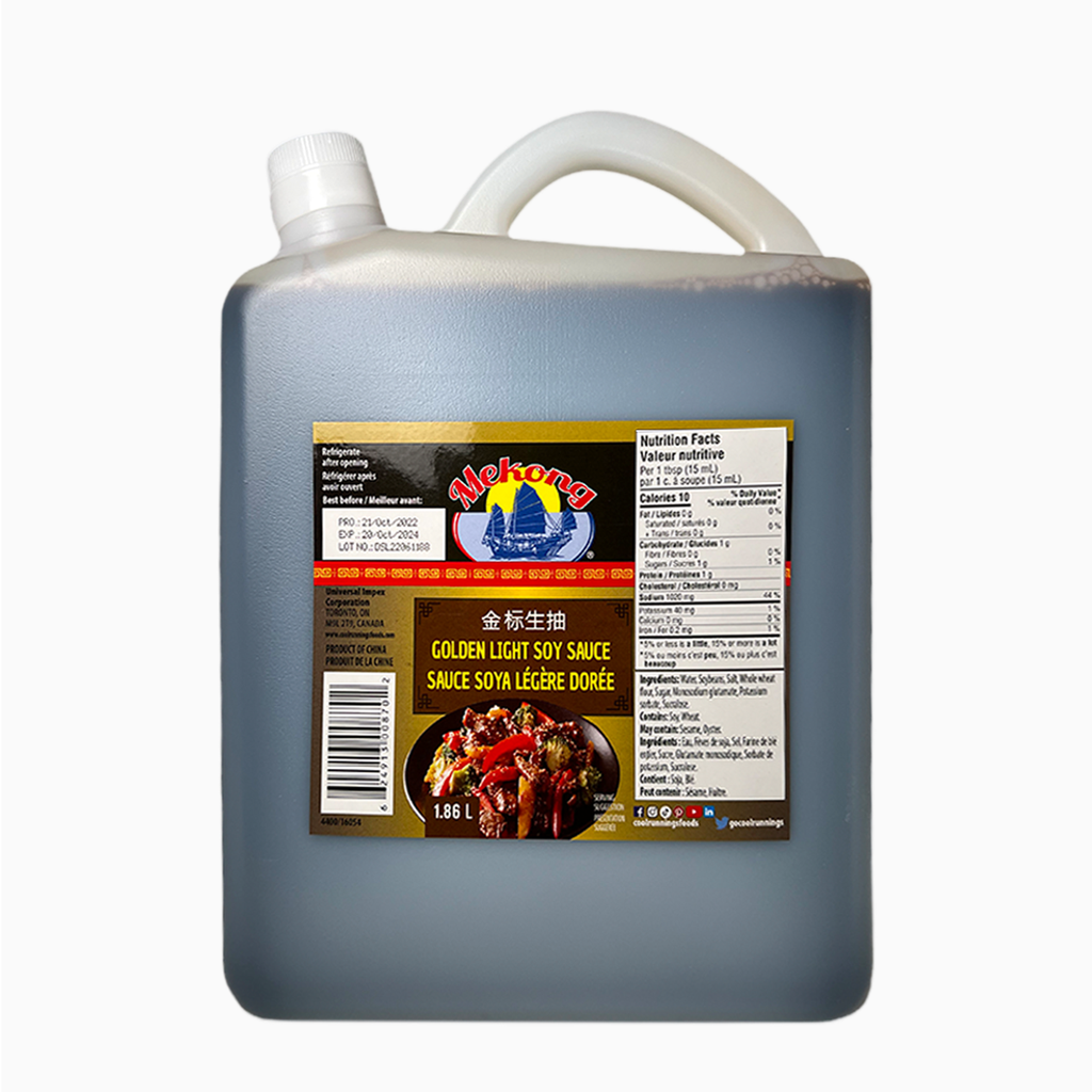 MEKONG GOLDEN LIGHT SOY SAUCE 1.86L
