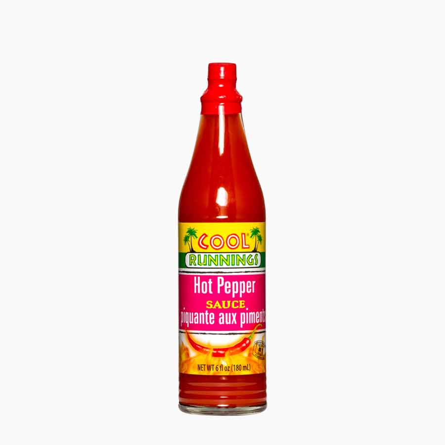 COOL RUNNINGS HOT PEPPER SAUCE 180ML