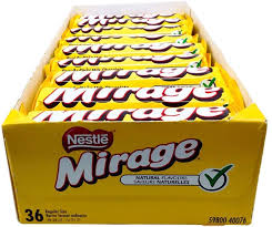 MIRAGE MILK CHOCOLATE REG. 41G 36/CT