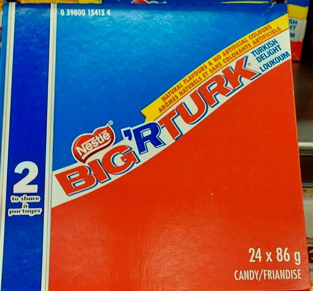 BIG TURK KING SIZE 86G 24/CT