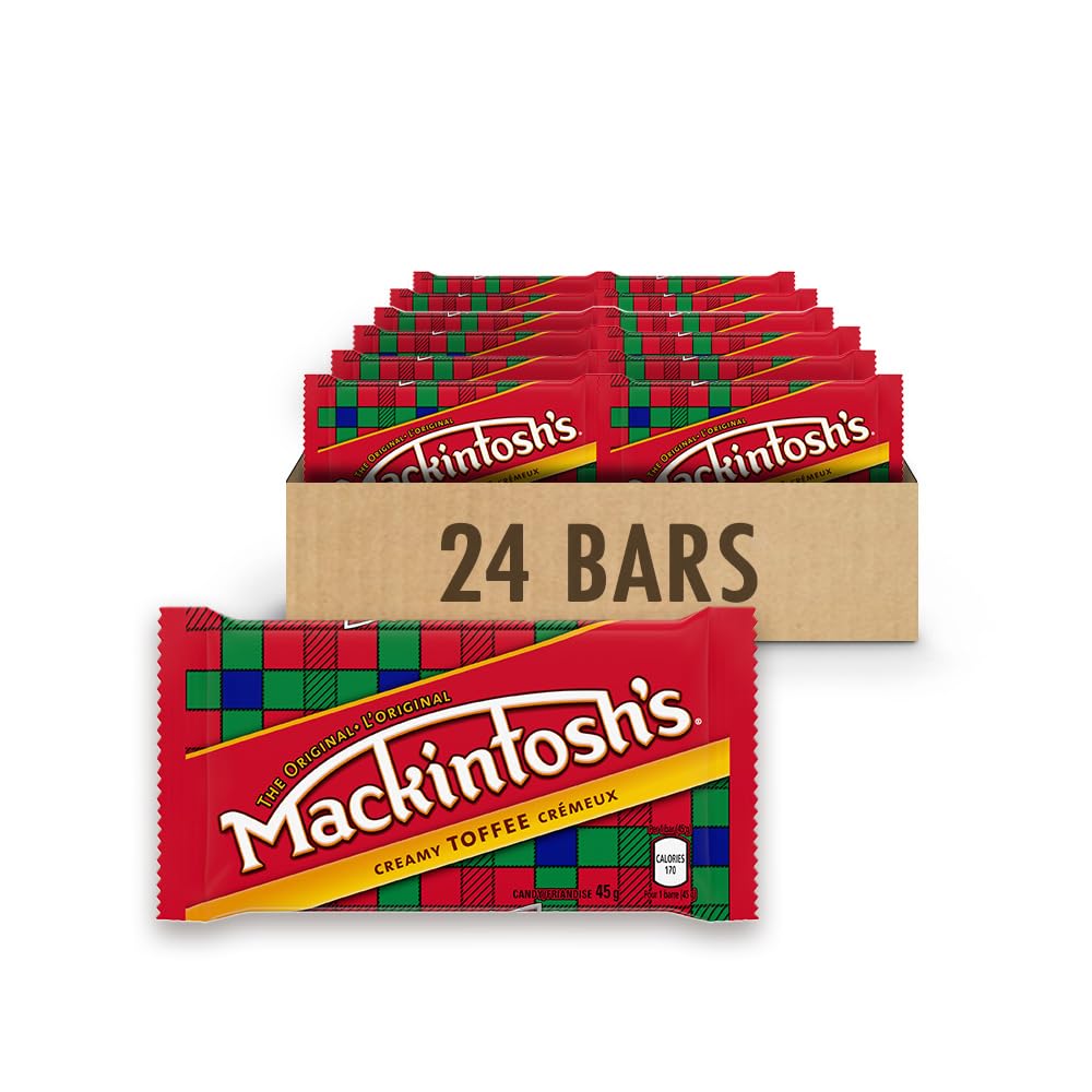 MACKINTOSH TOFFEE BAR 45G 24/CT 