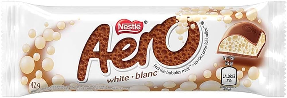 AERO WHITE BAR 42G 24/CT