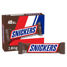 SNICKERS REGULAR BAR 52G/48CT