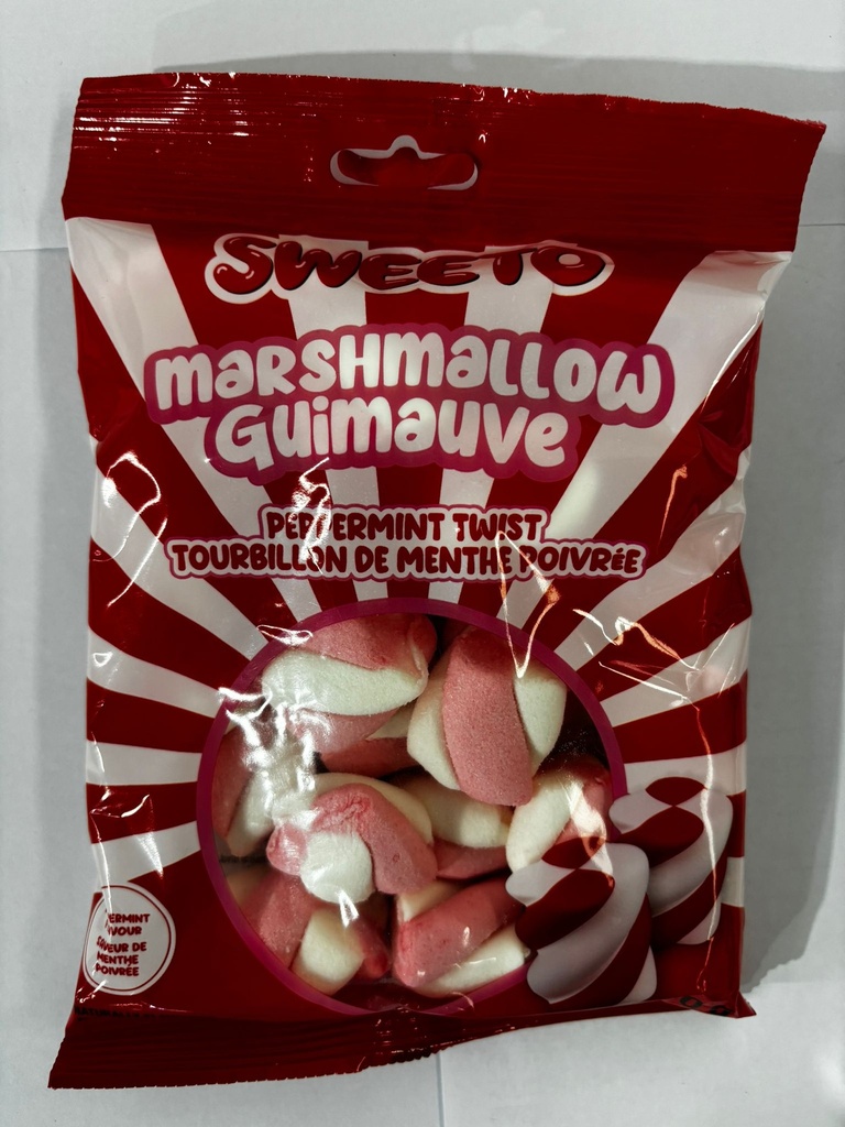 MARSHMALLOW PEPPERM. TWISTS 100G