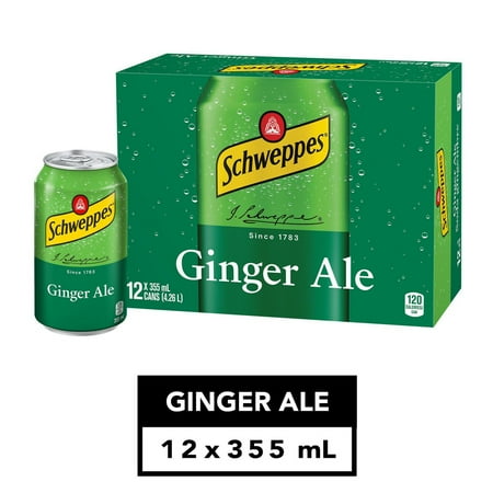 SCHWEPPES GINGERALE 12CT/355ML 