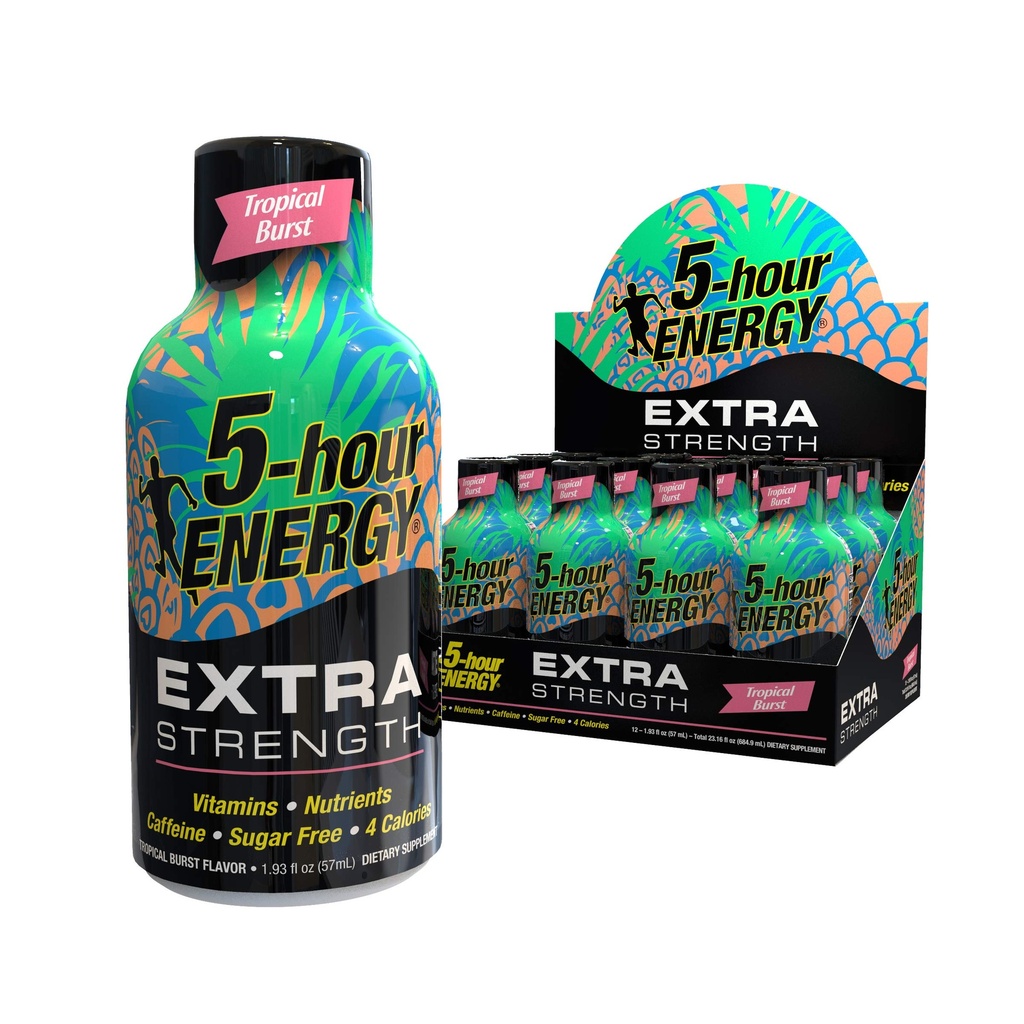 5 HOUR ENERGY TROPICAL BURST 12CT