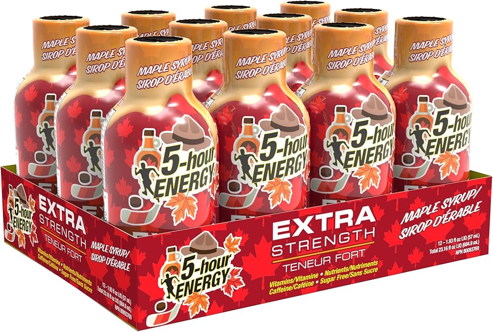5 HOUR ENERGY MAPLE S. 12CT