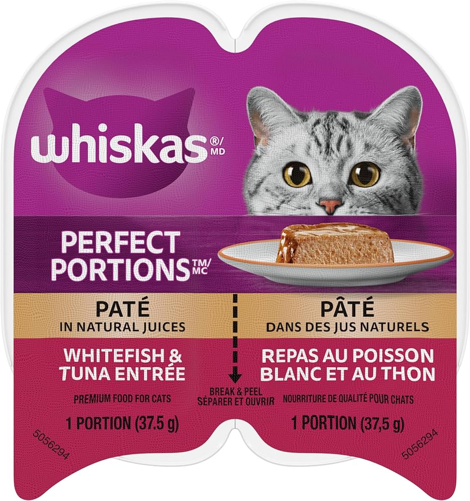WHISKAS PATE WHITEF. & TUNA 37.5G / 2PK