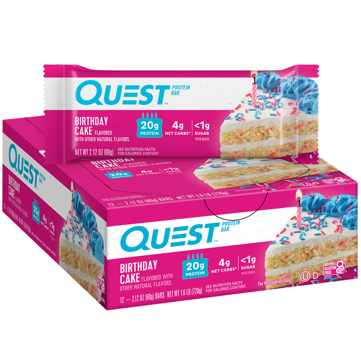 QUEST BITHDAY CAKE 60GX12CT 