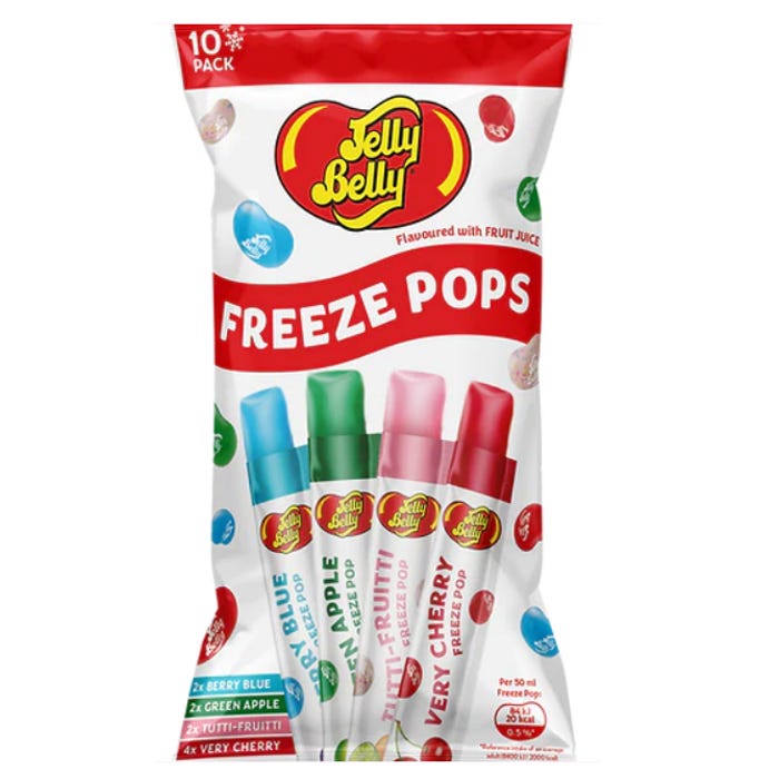 JELLY BELLY FREEZE POP 10CT (UK)