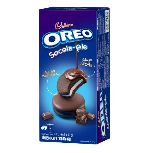 OREO CADBURY SOCOLA-PIE 6CT 180G 