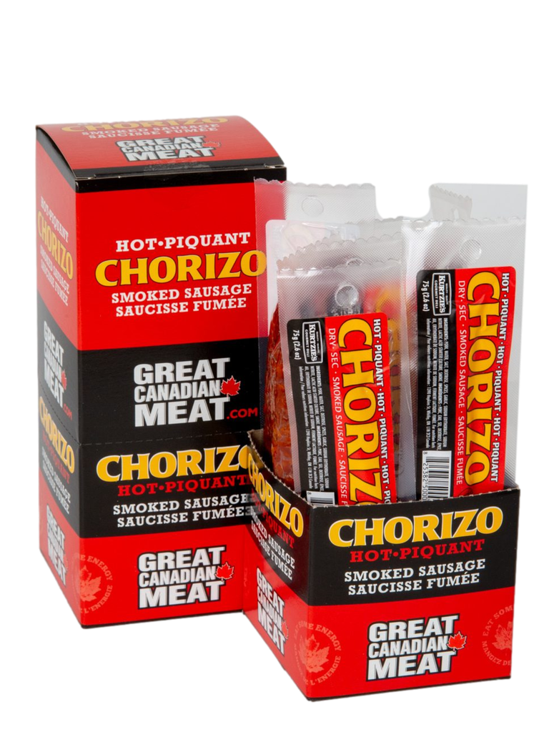 GREAT CANADIAN CHORIZO BX 75G /8CT
