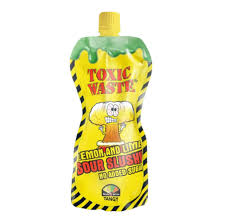 TOXIC WASTE LEMON & LIME POUCH 250ML (UK)