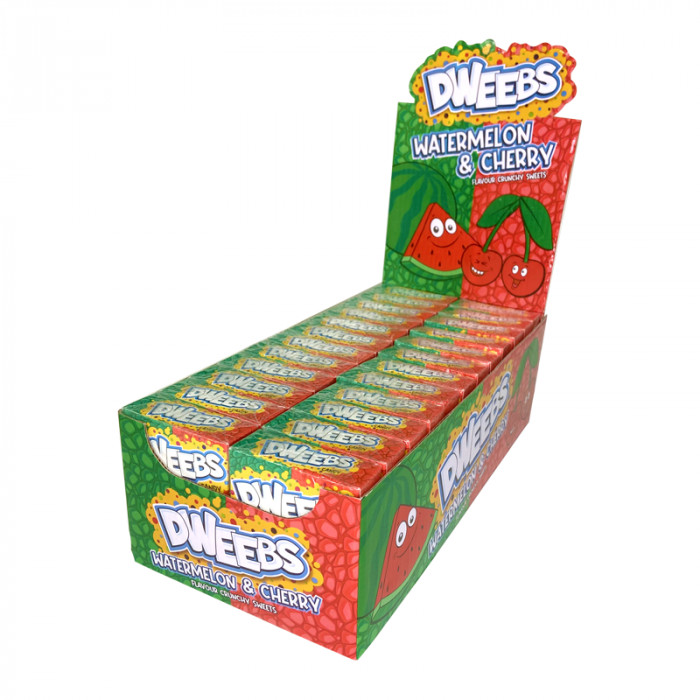 DWEEBS WATERM. & CHERRY CANDY 24CT (UK) 
