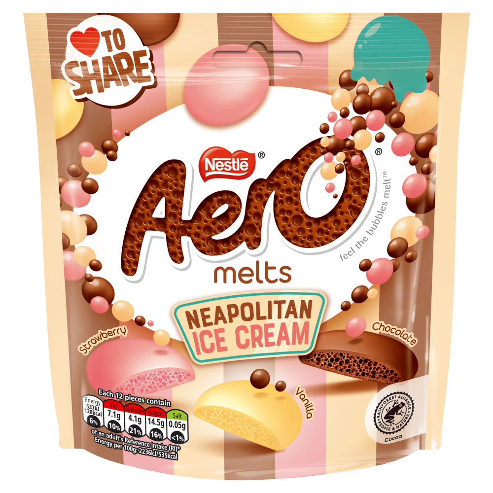 AERO MELTS NEAPOLITAN 86G (UK)
