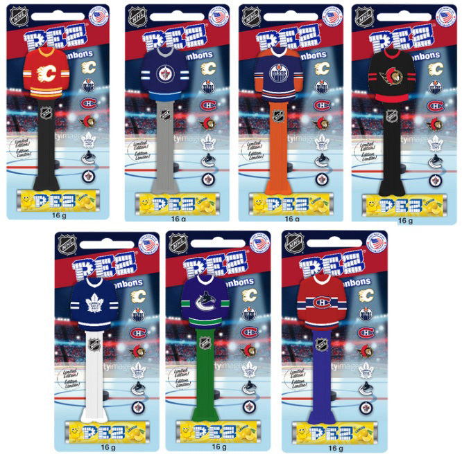 PEZ NHL JERSEY 16G