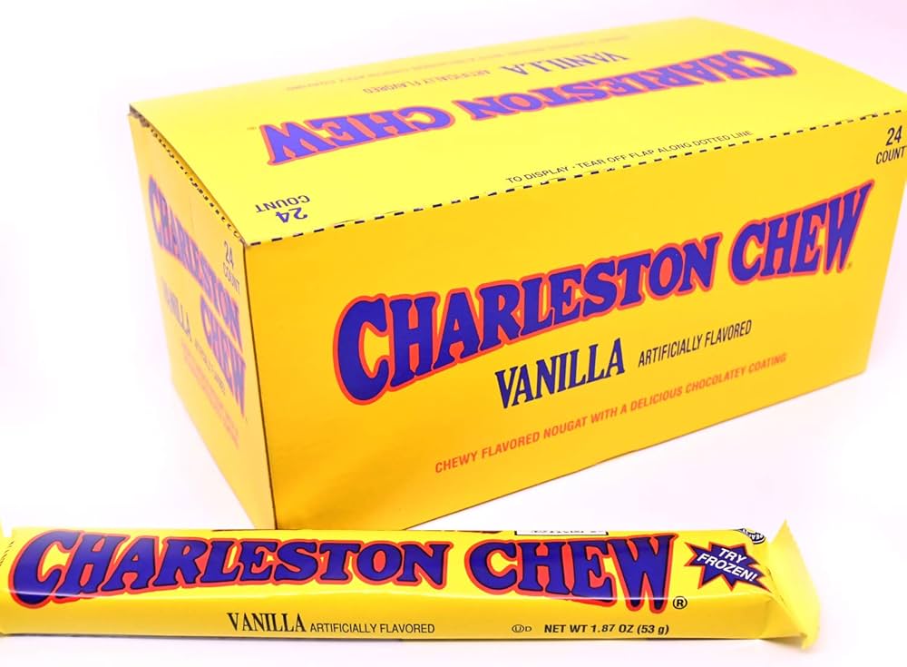 CHARLESTON CHEW VANILLA 24CT/1.56KG