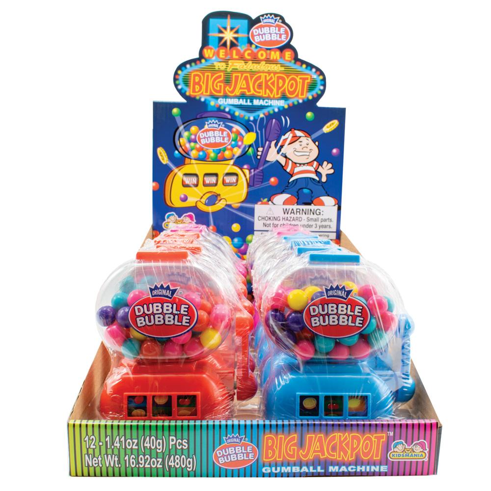 D.B. JACKPOT GUM MACHINE 12CT
