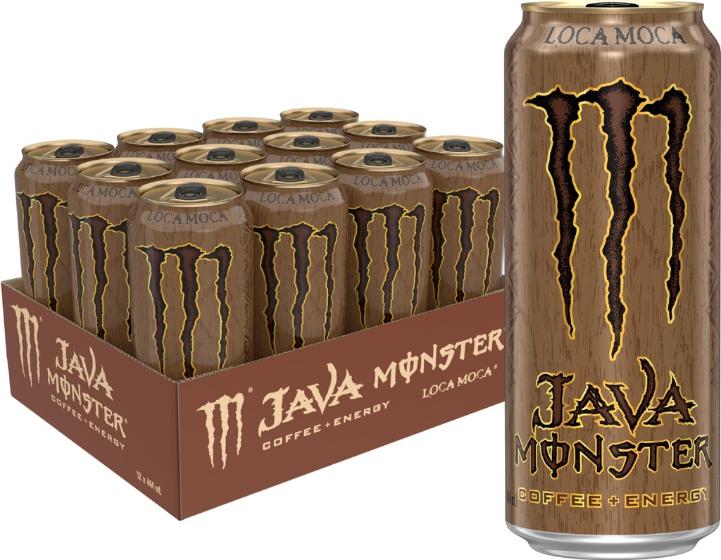 MONSTER JAVA LOCA MOCA 444ML /12CT