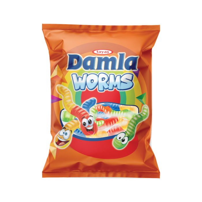 TAYAS DAMLA GUMMY WORM 80G 