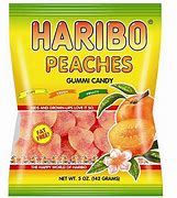 HARIBO PEACHES 5OZ 