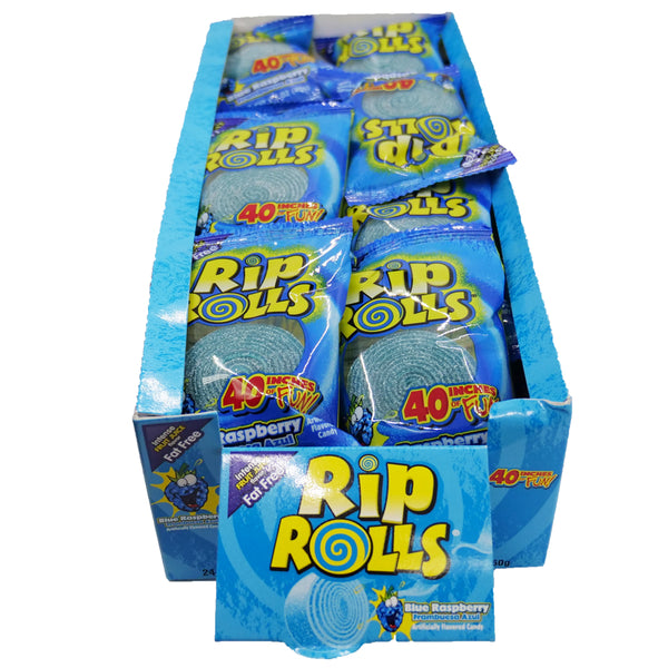RIP ROLLS BLUE RASP. 24CT 960G