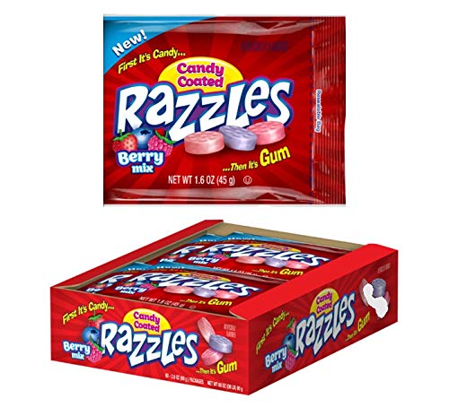 RAZZLES CANDY BERRY 24CT 960G