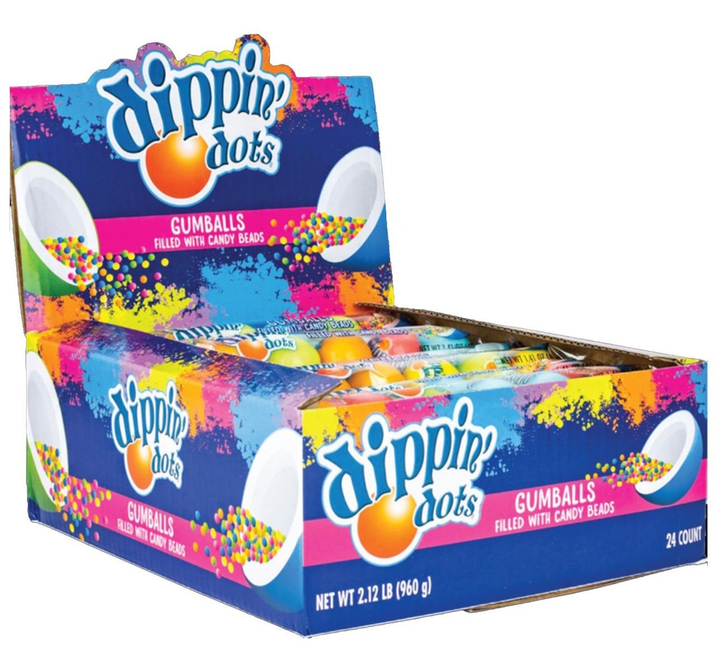 DIPPING DOTS GUMBALLS 24CT 960G