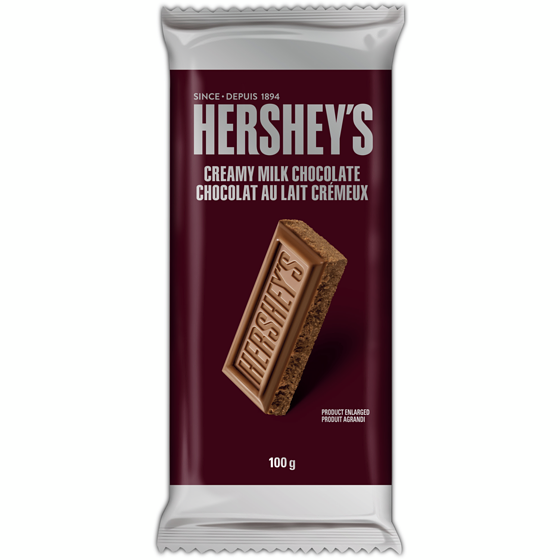 HERSHEY'S CREAMY MILK CHOCOLATE 100G