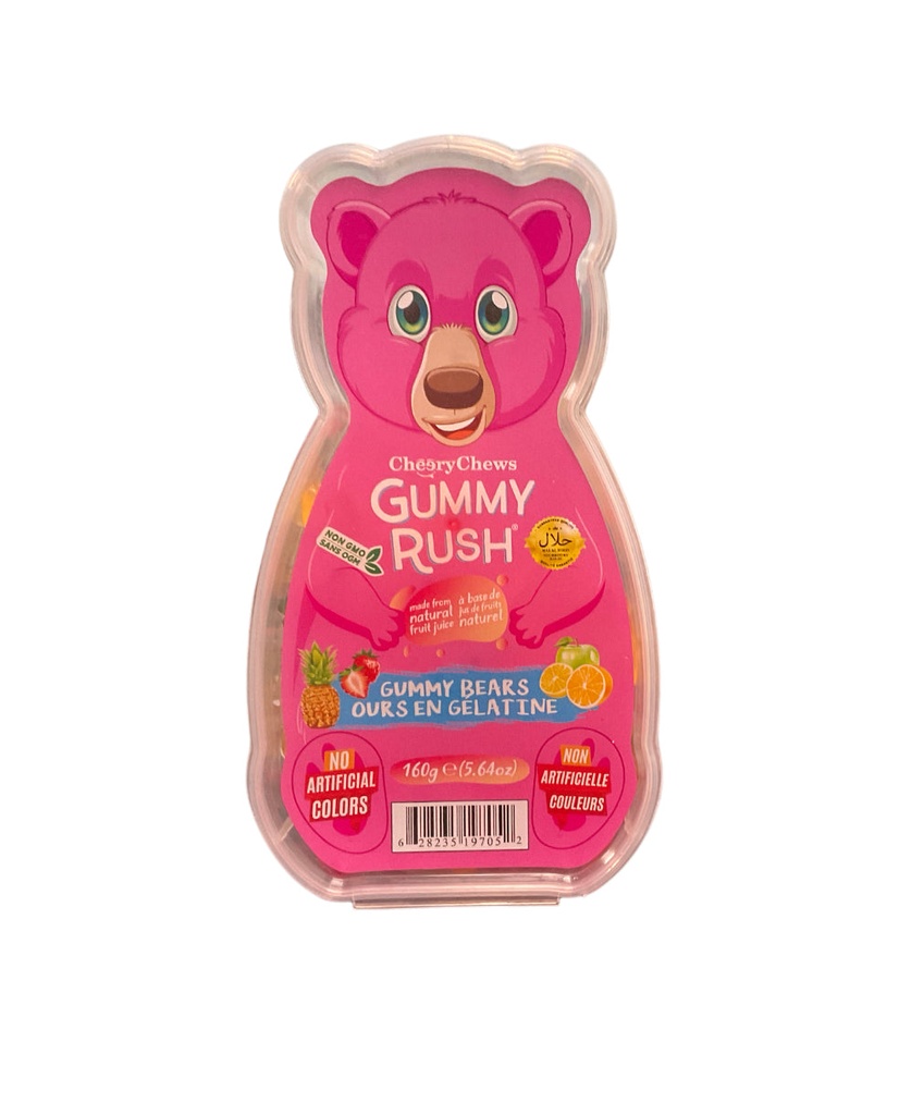 GUMMY RUSH BEAR GUMMY BEAR 160G 