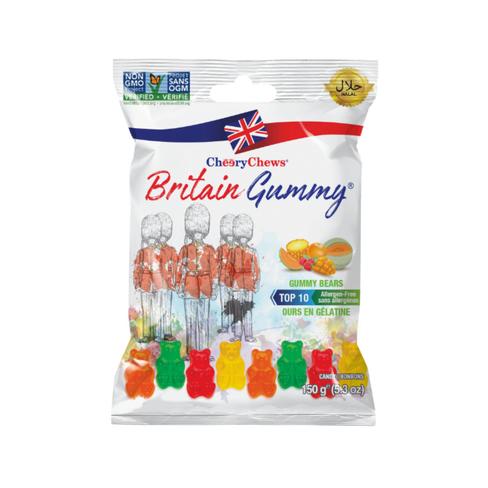 BRITAIN GUMMY GUMMY BEARS 80G